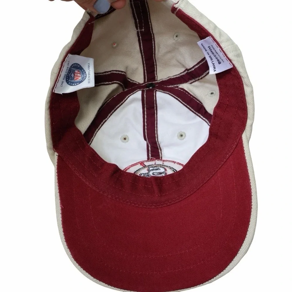 vintage-style‎ San Francisco 49ers cap. Khaki Adjustable Strap